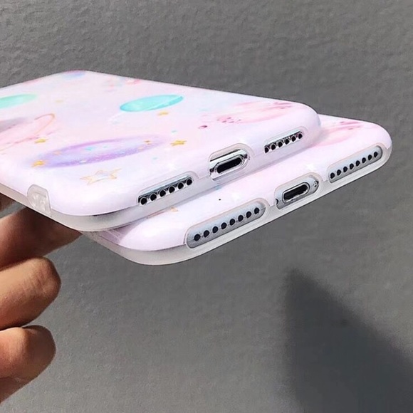 NEW iPhone 7+/8+ Pink Planet Soft TPU Case - Picture 4 of 5